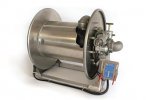 Hose reels for mineral oil products Hose reels for mineral oil products