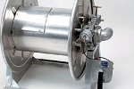Hose reels for mineral oil products Hose reels for mineral oil products